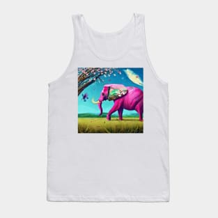marching elephant Tank Top